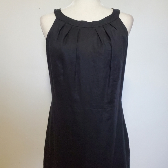 Anne Taylor LOFT Black Linen Dress - Picture 5 of 6